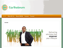 Tablet Screenshot of eartholeum.com